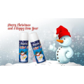 Weihnachtsfeier Fenster Spray Schnee